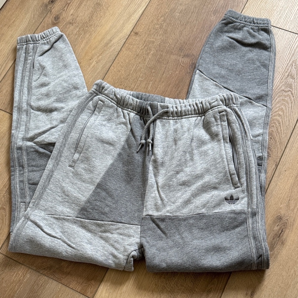 Adidas Two-Tone Gray Joggers
